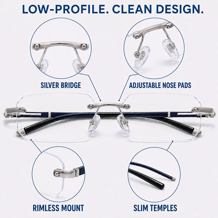Smart Auto-Focus Reading Glasses | Crystal Clear Vision for Seniors 👓❤️