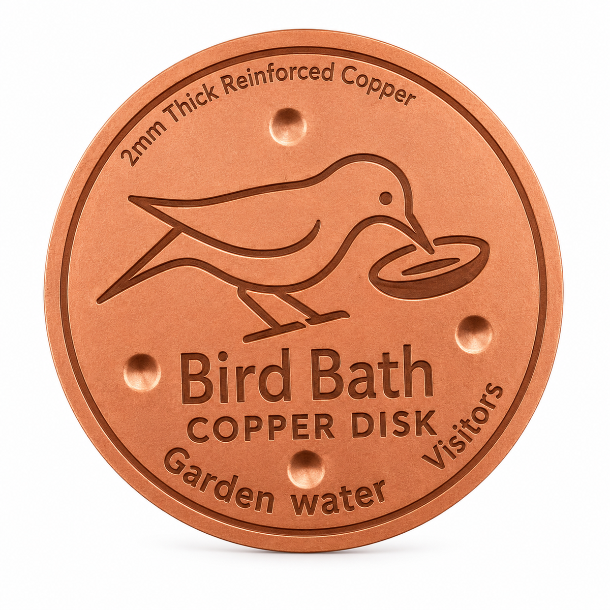 Purifies Bird Bath Water