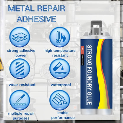 Roselli™ Heavy-Duty Casting Glue – Permanent Fix for Engines & Pipes🛠️