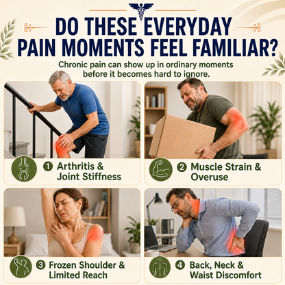 🌿 Pain Relief Patch — 12 Hours of Penetrating Heat That Works Deep (offer)