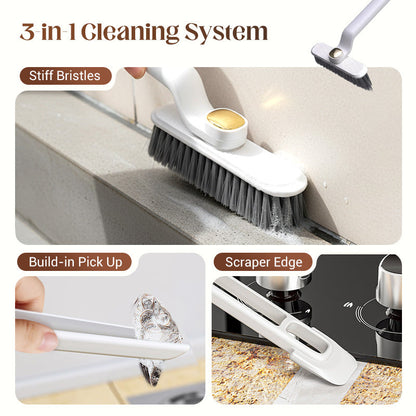 🔥LAST DAY SALE-50% OFF🎁3-In-1 Multi-Function Rotating Crevice Cleaning Brush (offer)