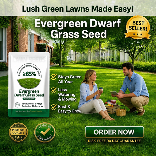 Roseliss WeekendGreen™ Slow-Growing Lawn Seed