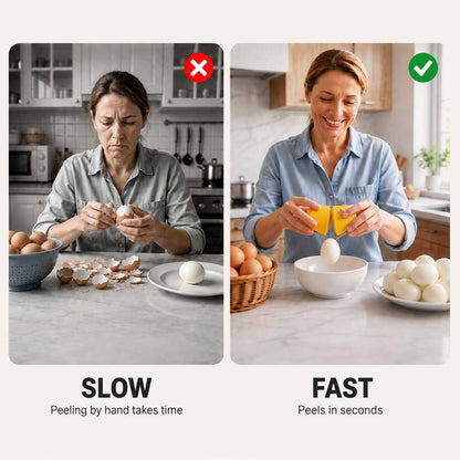 🔥🔥🔥Limited-time 😮‍💨 🍳 Quick Egg Cracker Tool – Open Hundreds Of Eggs Faster & Cleaner 🔥