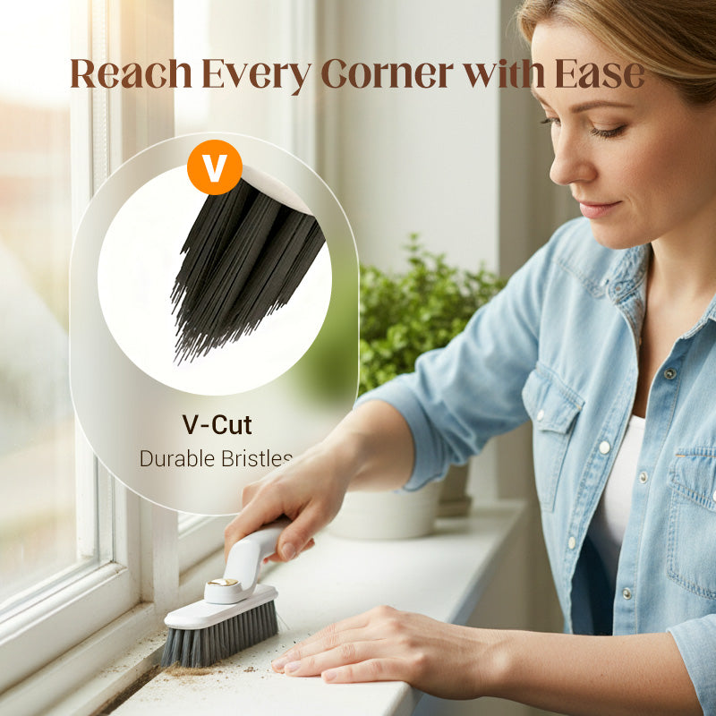 🔥LAST DAY SALE-50% OFF🎁3-In-1 Multi-Function Rotating Crevice Cleaning Brush (offer)