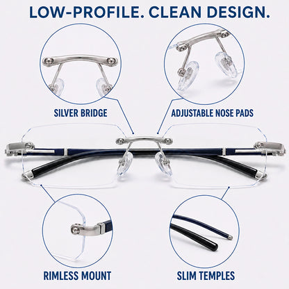 Smart Auto-Focus Reading Glasses | Crystal Clear Vision for Seniors 👓❤️