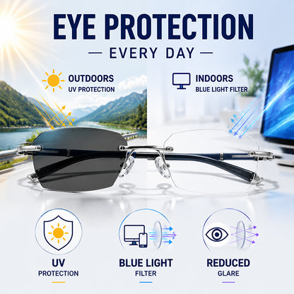 Smart Auto-Focus Reading Glasses | Crystal Clear Vision for Seniors 👓❤️