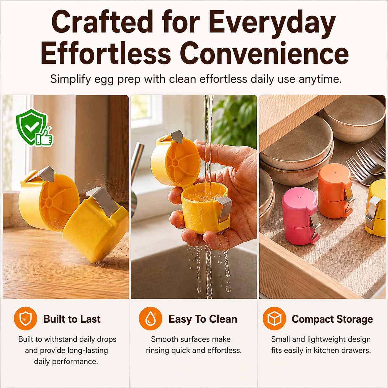 🔥🔥🔥Limited-time 😮‍💨 🍳 Quick Egg Cracker Tool – Open Hundreds Of Eggs Faster & Cleaner 🔥