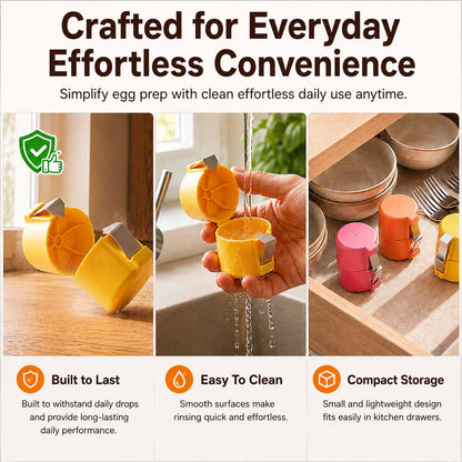 🔥🔥🔥Limited-time 😮‍💨 🍳 Quick Egg Cracker Tool – Open Hundreds Of Eggs Faster & Cleaner 🔥