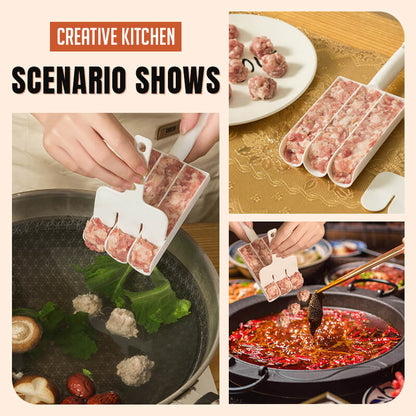 Roselli™ 3-in-1 Zero-Touch Meatball Maker - Stop Touching Raw Meat