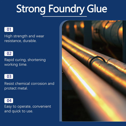 Roselli™ Heavy-Duty Casting Glue – Permanent Fix for Engines & Pipes🛠️