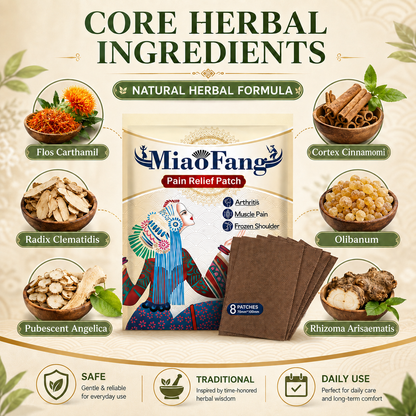 🌿 Pain Relief Patch — 12 Hours of Penetrating Heat That Works Deep