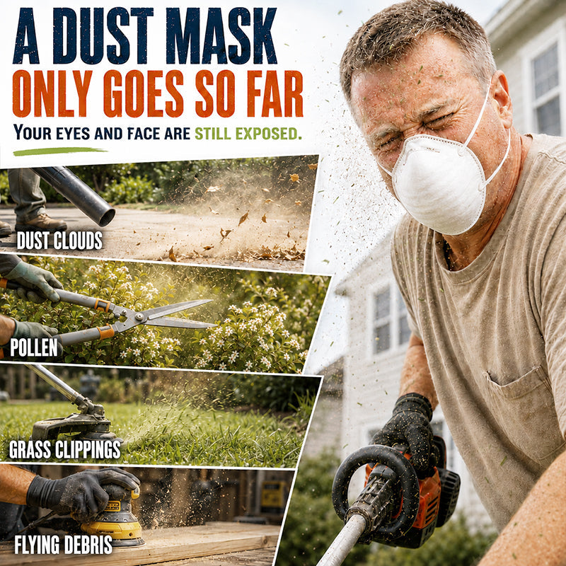 GardenShield™ Full-Face Outdoor Protection Mask