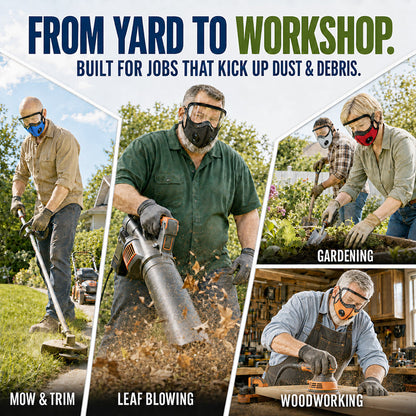 GardenShield™ Full-Face Outdoor Protection Mask