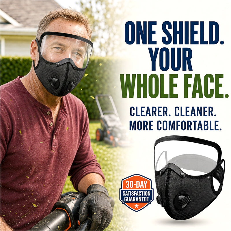 GardenShield™ Full-Face Outdoor Protection Mask