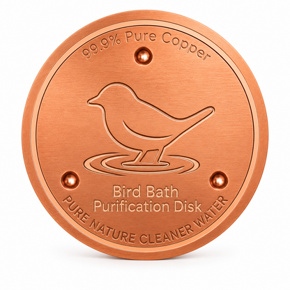 Purifies Bird Bath Water