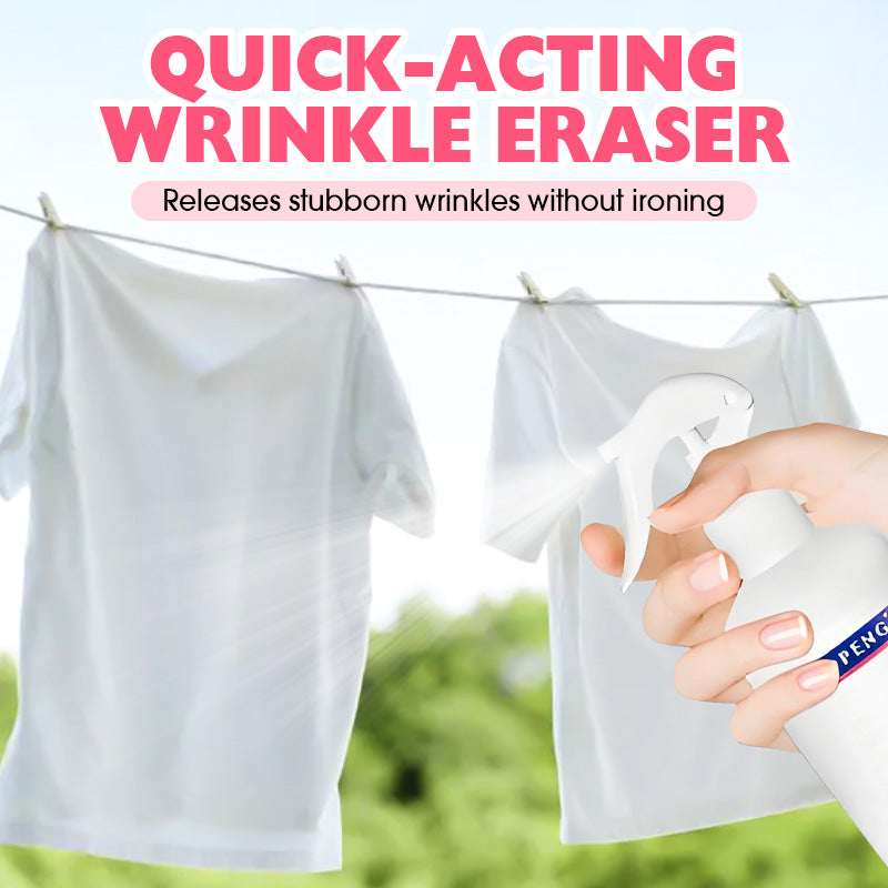 🥳2026 HOT SALE🥳💞50K+ SOLD!👔❤️‍🔥 50% OFF! Multi‑Functional Wrinkle Release Spray – Sprays away creases in minutes. Removes odours, gentle on fabrics. No ironing needed! A travel must‑have. 👕✨
