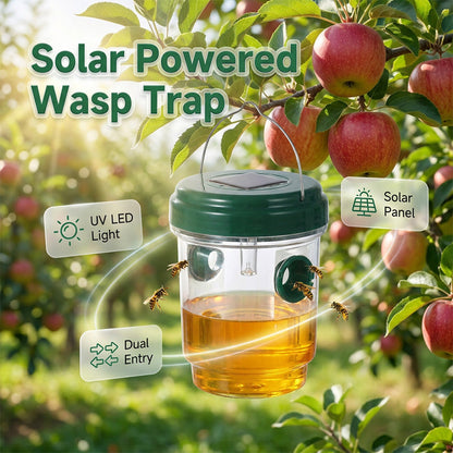 🔥2026 HOT SALE🔥New Arrival☀️olar LED Wasp & Yellow Jacket Trap 🌿