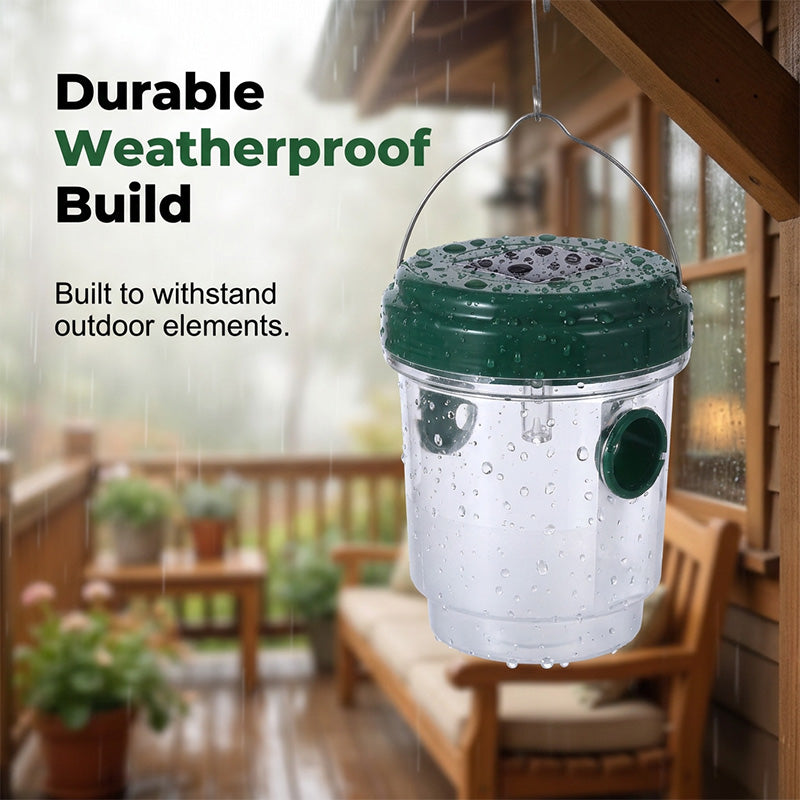 🔥2026 HOT SALE🔥New Arrival☀️olar LED Wasp & Yellow Jacket Trap 🌿