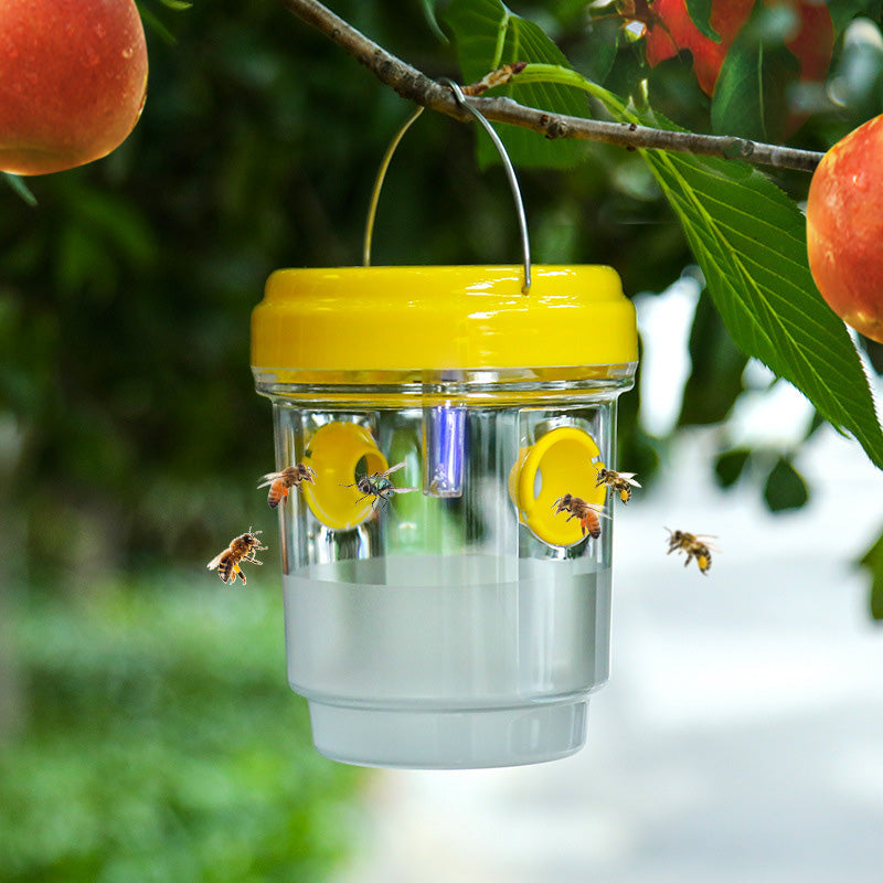 🔥2026 HOT SALE🔥New Arrival☀️olar LED Wasp & Yellow Jacket Trap 🌿
