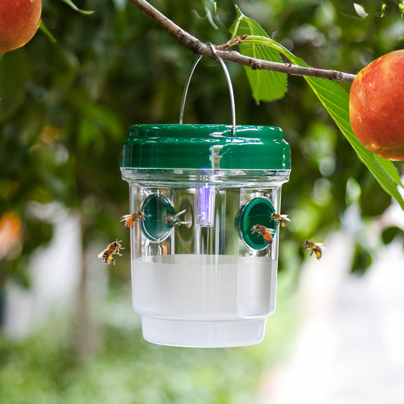 🔥2026 HOT SALE🔥New Arrival☀️olar LED Wasp & Yellow Jacket Trap 🌿